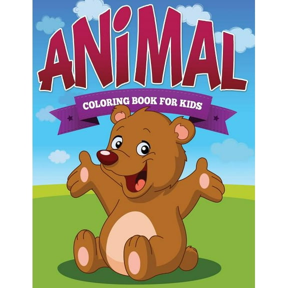 Animal Coloring Book Kids (Paperback)