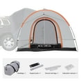 thumbnail image 6 of VEVOR SUV Camping Tent 8-8 Ft Waterproof Pickup SUV Tent with Rainfly Carry Bag Car Canopy Shelter for Camping Outdoor Travel, 6 of 10
