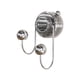 thumbnail image 2 of Multi Functional Wall Mountables Non Damaging Adhesive Hooks For Home Use No Drilling Required Strong Adhesive Wall Hooks Suitable For Bathrooms And More, 2 of 7