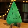 thumbnail image 5 of Plush Tree Pillow Cute Cartoon Soft Stuffed Cushion for Kids, Decorative Green Pine Tree Plushie Toy, Cozy Gift for Bedroom, Living Room, Sofa, Office, Holiday and Birthday, 5 of 5