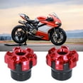 thumbnail image 3 of Fork Frame Slider, Frame Sliders Crash Sliders Protection Motorcycle Crash Protection Wheel Axle Protector  for Cultivate Factory for Motorcycle Silver,Red,Black, 3 of 7