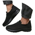 thumbnail image 3 of Mens Walking Shoes Lightweight Breathe Mesh Running Shoes Slip On Fashion Tennis Sneakers Comfort Gym Workout Zapatos de Hombre, 3 of 8