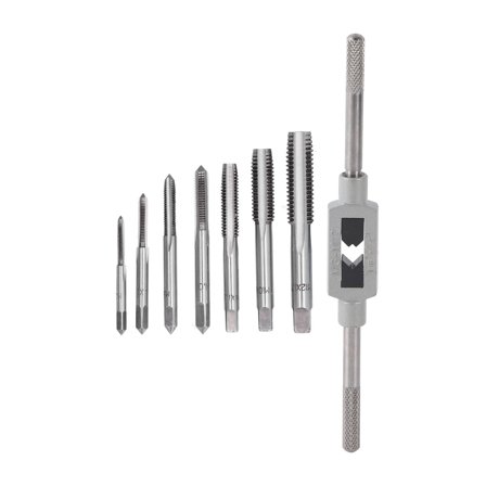 Tap Wrench Set, Standard Hand Screw Thread Taps  For Home Use For Machine For Car Repair