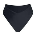 thumbnail image 4 of Conairie Bikini Bottoms For Women High Waisted Tummy Control Bathing Suit Lightweight Ruched Scrunch Swimsuit Bottom Black XS, 4 of 4