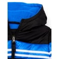thumbnail image 3 of Ixtreme Boys Chest Striped Hooded Puffer Jacket , Sizes 4-18, 3 of 3