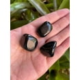 thumbnail image 4 of Black Obsidian Tumbled Stones, Polished Black Obsidian Stone, Black Obsidian Healing Crystals (Black Obsidian, 1 Pound), 4 of 9