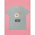 thumbnail image 3 of Best Eggs T-Shirt Women -Smartprints Designs, Female Large, 3 of 4