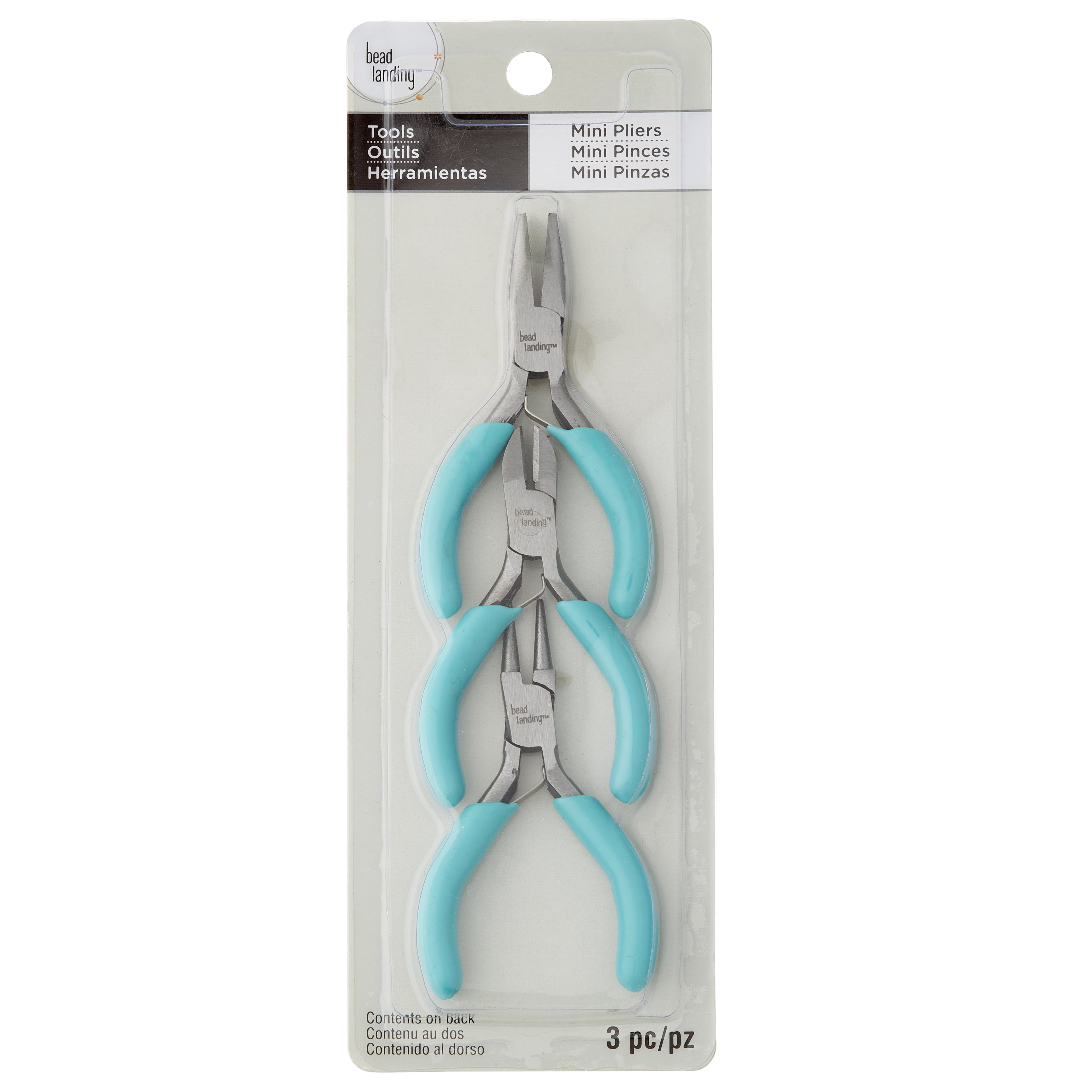 12 Packs: 3 ct. (36 total) Mini Plier Set by Bead Landing