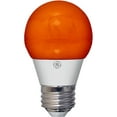thumbnail image 3 of GE Lighting Bitcoin Orange LED A15 Party Light, Crypto Party Bulb with Medium Base, 3-Watt, 4 Lumen, Exuberant Orange, (case of 3 bulbs), 3 of 5