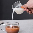 thumbnail image 2 of Shisuyan 2pcs Scale Measuring Glass Coffee Cup Baking Measuring Cup Wooden Handle Milk Cup, 2 of 9