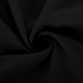 thumbnail image 5 of Gibobby Vestido Casual para Mujer Vestido midi suelto de algodón y lino con cuello redondo y manga de puntos Vestido largo de tamaño(Negro,M), 5 of 5