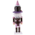 thumbnail image 3 of lionlar 38/25cm WOODEN HANDPAINTED NUTCRACKER SOLDIER STATUE XMAS DECORATION HOME DECOR Brown, 3 of 9