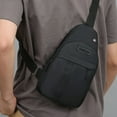 thumbnail image 2 of Msgweeeg Chest Bag for Men Mens Shoulder Bag Chest Bag Men Small Backpack Fashion Casual Large Capacity One Shoulder Diagonals Bag Men Bag, 2 of 7