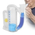 Incentive Spirometer, Bottom Filter Durable Easy Clean Lung Spirometer
