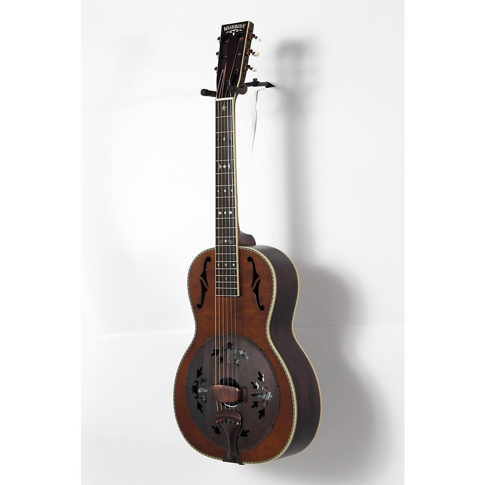 Washburn R360K Parlor Resonator Guitar with 1930's Style Inlay Level 2