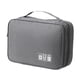 thumbnail image 5 of Organizador de accesorios electrónicos, bolsa de almacenamiento de cables, organizador de cables de carga para cargadores domésticos Gris, 5 of 9