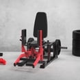 thumbnail image 5 of COZONY Heavy Duty Hip Abductor Adductor Machine, 440 lb Capacity Adjustable 6-Position Thigh Trainer for Home Gym,Black+Red, 5 of 7