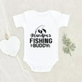 thumbnail image 2 of Newbabywishes - Cute Grandpa's Fishing Partner Baby Clothes for Boys and Girls - Newborn Clothes, 2 of 4