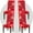Christmas Boots, variant on Christmas Stretch Chair Covers Slipcovers Set of 4 Stretchable Dining Chair Slipcover Washable Removable for Kitchen,Hotel,Restaurant