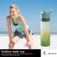 thumbnail image 3 of Botella de agua helada Likrtyny Botellas de color degradado portátiles y a prueba de fugas verde Para Estrenar, 3 of 8