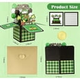 thumbnail image 2 of Rechale Pixel-styled 3D Pop Up Birthday Card, Large Green Adventure Game Theme Happy Birthday Pop-Up Box Greeting Card with Envelope, Creative Gifts Party Decorations for Kids Boys Men Friends, 2 of 7