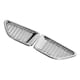 thumbnail image 3 of Side Air Vent Grill, Silver 2PCS Exterior Air Flow Cover Lightweight Scratch Resistant  For Car ANGGREK Auto Accessories, 3 of 8
