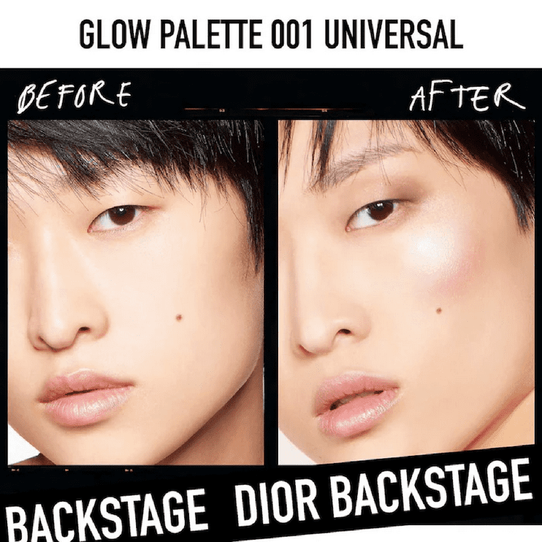 Christian Dior Backstage Glow Face Palette, Highlight Blush