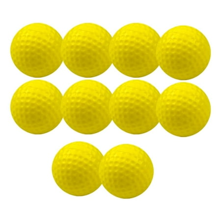 10x Golf Training Ball Elastic f4.2cm for Indoor Exercise Children Practice
