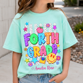 thumbnail image 4 of Back To School Shirt, Custom Grade Name Tee, Fourth Grade Cute Smiley School Outfit, First Day Of School Gift, Classroom Shirt, 4 of 10