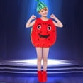 thumbnail image 2 of Faraee Toddler Boys Girls Fashion Show Clothing Fruits Vegetables Romper Hat Socks 3Pcs Dressing up Outfit Fancy Dress Clothes for Kindergarten School Performance 2-16 Years Watermelon Red, 2 of 9