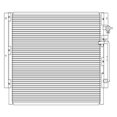 thumbnail image 1 of 2004-2012 Chevrolet Colorado Condenser (3014), 1 of 1