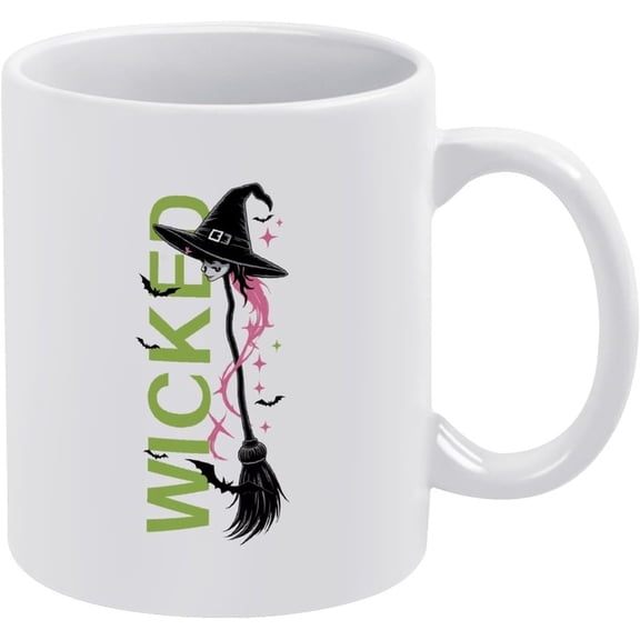 Wicked Witch Ceramic Coffee Mug 12 Oz, Office Tea Cup, Unique Gift for Family Or Friend