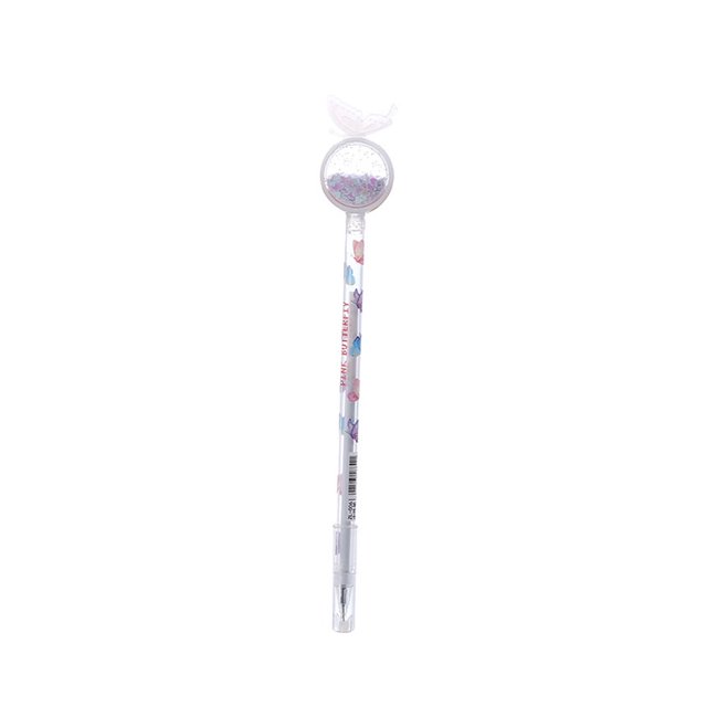 Xingzhi Sequin Neutral Gel Pen 0.5mm Black Tool Roller Ball Pens Office Writing Stationery Wedding Bridesmaid Guest Gifts 0.5mm White