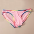 thumbnail image 7 of Men's Bikini Panties Men's Ice Silk Mesh Solid Color Pants Low-Waisted Drying Breathable Transparent Mesh Pants XL, 7 of 7