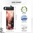 thumbnail image 4 of Fuzoiu Cute Cloud Panda Print 18oz Insulated Sports Kettle, Outdoor Sport Gym Stainless Steel Water Bottle With Straw Lid, 4 of 8