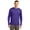 Purple, variant on Sport-Tek Men's Comfort Long Sleeve Competitor T-Shirt_Iron Grey_XS