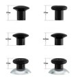 thumbnail image 5 of eXtremeRate ThumbsGear Interchangeable Ergonomic Thumbstick for PS5 Controller, for PS4 All Model Controller - 3 Height Domed and Concave Grips Adjustable Joystick - Chrome Silver & Black, 5 of 8