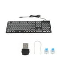thumbnail image 2 of Gaming Mechanical Keyboard Key Click with 104 Keys Mixed Light Retro Design for Computer Accessory, 2 of 7