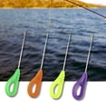 thumbnail image 1 of Fishing Hair Rig Portable Non-slip Handle Sharp Tip Anti--rust Durable Lure Penetration Mini Stainless Steel Reservoir Fishing Bait Needle Fishing Tools, 1 of 7