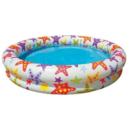 fancy pool stars kiddie intex inflatable walmart