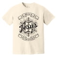 thumbnail image 5 of When I Call On Jesus, All Things Are Possible - Religious Round Neck T-Shirt, Steering Wheel Design Symbolizing Faith & Hope, 5 of 7