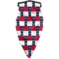 thumbnail image 5 of Sun Protection Face Mask Neck Gaiter Windproof Scarf North Carolina Flag Sunscreen Breathable Bandana Balaclava For Sport Outdoor, 5 of 7