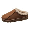 thumbnail image 3 of Chenyee Women's Warm Non Slip Slippers Work Clogs Outdoor Indoor Plush Winter House Slide Shoes, 3 of 7