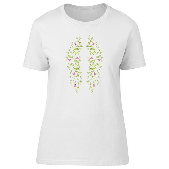 Flower Wall Design  Tee Women's -Image by Shutterstock