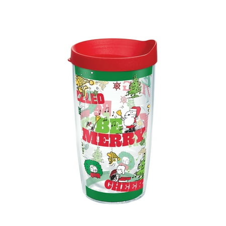Peanuts Holiday 2019 16 oz Tumbler with lid