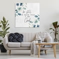 thumbnail image 2 of Stupell Industries Be Still Spiritual Prayer Spiritual Painting Wrapped Canvas Canvas Art Print Wall Art, 36 x 36, 2 of 7