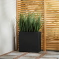 thumbnail image 2 of Mainstays 24 inch Asher Planter Box - Sandblast Texture Black, 2 of 7