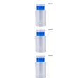 thumbnail image 2 of ZheElen Pump Dispenser Bottle Compact Refillable Empty 180ml Nail Remover Liquid Holder Manicure Accessory Package Containers Blue 3Set, 2 of 6