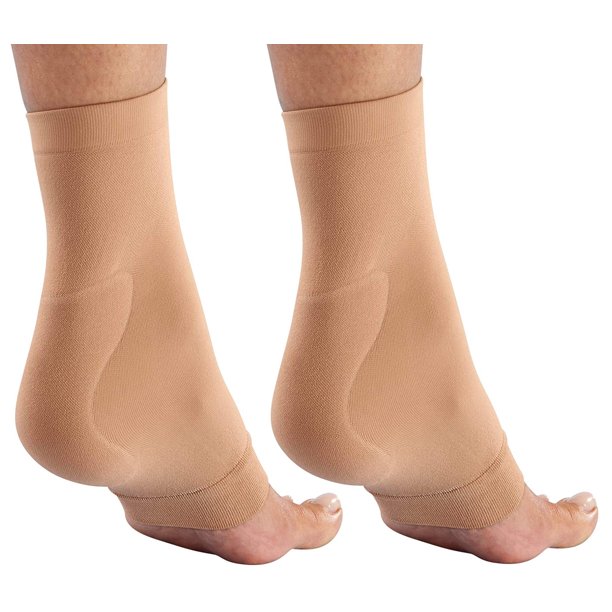 Achilles Heel Sleeve Tendonitis Relief Heel Support Toeless Gel Heel