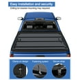 thumbnail image 5 of Soft Quad-fold Truck Bed Tonneau Cover Compatible for 2019-2023 Silver-ado&GMCSier-ra1500,Soft Fourth Folding Pickup Bed Cover,5.8 Ft/6.6Ft, 5 of 9